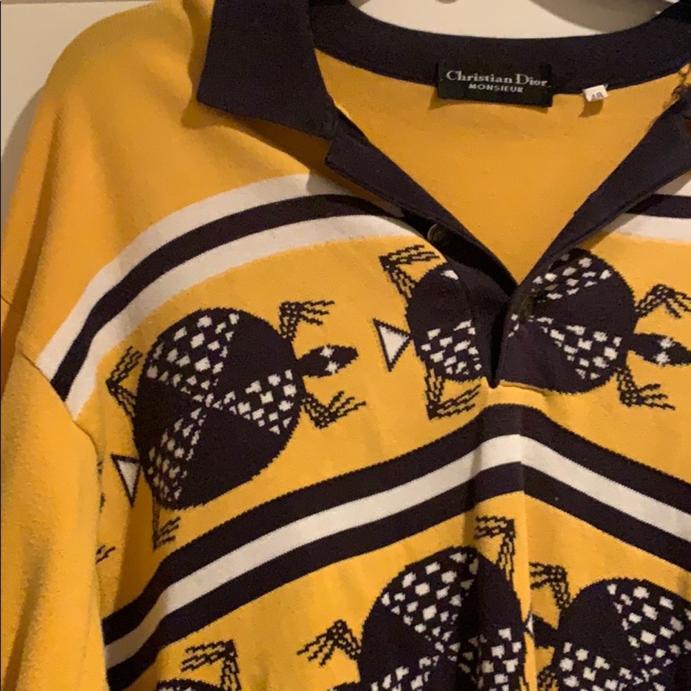 DIOR POLONECK SWEATSHIRT